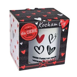 Kubek ceramiczny RAZEM TWORZYMY NASZĄ WSPÓLNĄ MIŁOŚĆ 3309-WAL8