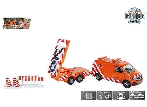 Volkswagen T6.1 (2019) służba drogowa 27,5cm ze światłem i z dźwiękiem metal