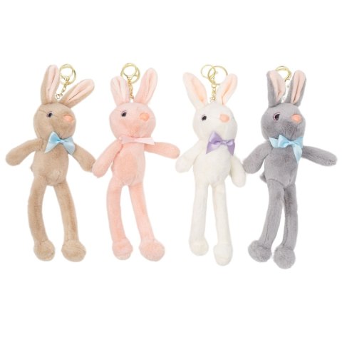 Brelok pluszowy królik 28cm B-2552
