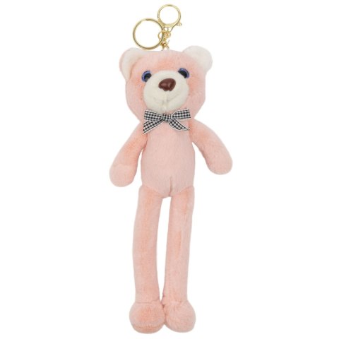 Brelok pluszowy miś z kokardką 23cm B-2551