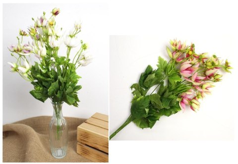 Bukiet sztuczny Buławnik 45 cm 6 łodyg mix kolor KAL-333