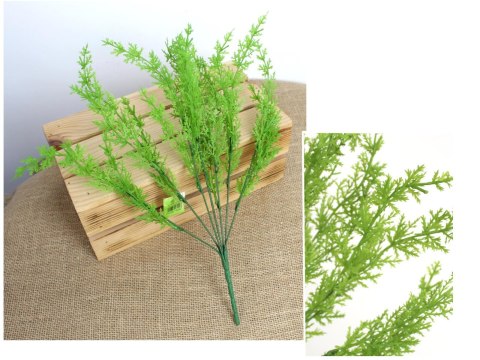 Gałązka 2szt TUJA wys. 38 cm 7 łodyg JASNA ZIELEŃ MD-040A