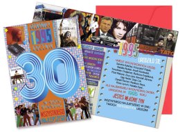 Karnet Urodziny 30 (cyfry, roczniki) 2025 V-117