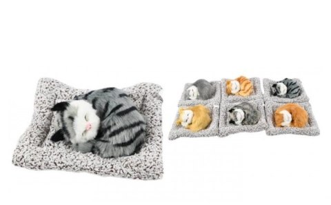 Kot na poduszce 17cm figurka dekoracyjna