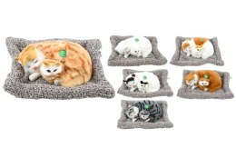 Kot na poduszce 27cm figurka dekoracyjna