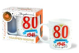 Kubek premium - 80 urodziny. Rok 1945 był naprawdę wyjątkowy Q 1027