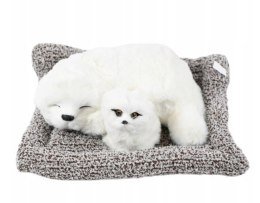 Pies na poduszce 27cm figurka dekoracyjna