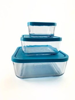 Pojemniki szklane 3 szt.