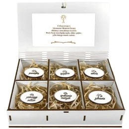 Pudełko dzielone na gadżety pieniądze KOMUNIA - Kielich 3307-KOM6