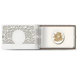 Pudełko na pieniądze banknotówka KOMUNIA - od BABCI - Ażur 3302A-KOM1N-B