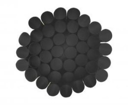 Rurki (słomki) wielokrotnego użytku czarne 9 x 240mm / 250 szt. RW-9C25