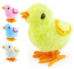 Zabawka KURCZACZEK nakręcany 7x7x4 cm - mix kolor 12szt. KT-081