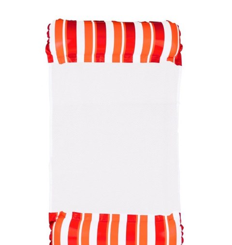 Dmuchany czerwony materac do pływania Hamak wodny na basen i plażę SP0759 CZ