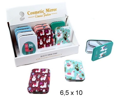 Lusterko 6,5 x 10cm LAMA ALPAKA