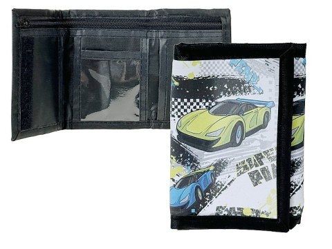 Portfel chłopięcy auta 11,5 x 8cm