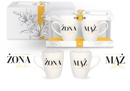 Zestaw 2 kubków 300ml Idealna Żona / Mąż YOU&ME
