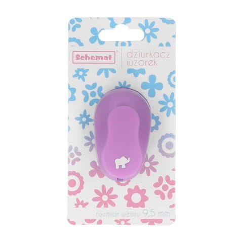 Dziurkacz wzorek 9,5mm SŁOŃ | 7109 NR 39-E