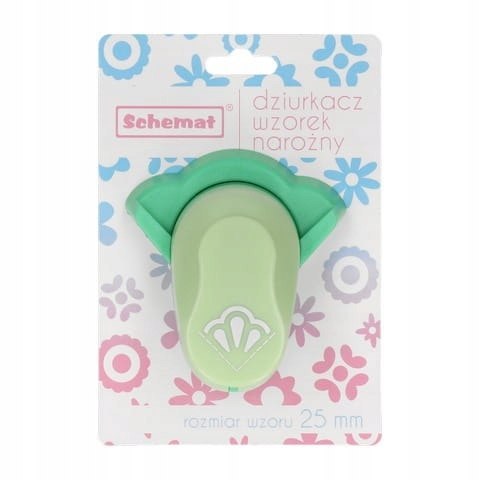 Dziurkacz wzorek narożny 25mm KROPLE | 7451 NR 53