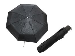 Parasol damski, składany automatyczny CZARNY 8 drutów śr. 95 cm, dł. 55 cm AE-A4554