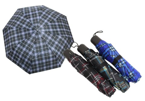 Parasol damski, składany automatyczny KRATA 8 drutów (śr. 95 cm, dł. 55 cm) AE-A4555 - mix kolor