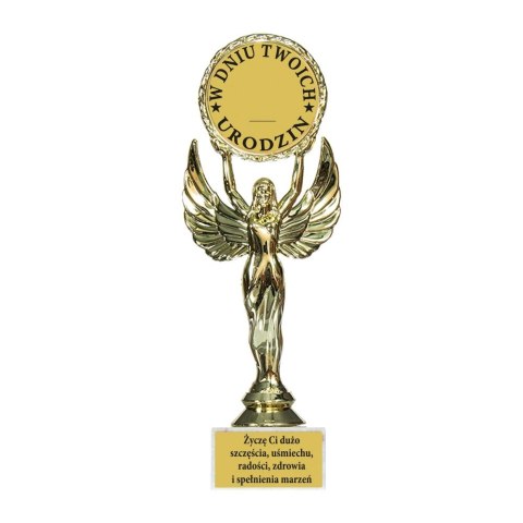 Statuetka "Wszystkiego najlepszego z okazji urodzin" Z miejscem do wypisania