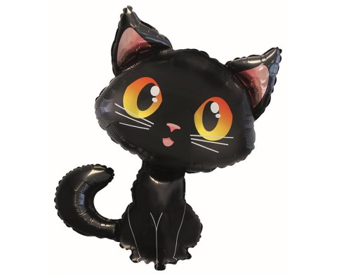 Balon foliowy KOT czarny FX 90 x 83cm B901851