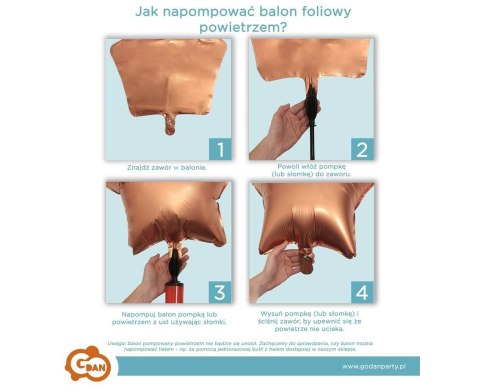 Balon foliowy KOT czarny FX 90 x 83cm B901851