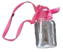 Bidon butelka 330ML ze słomką i paskiem
