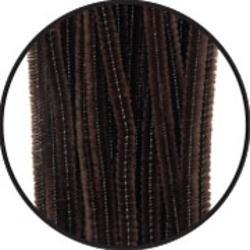 Druty pluszowe brązowe 40 szt. DPK-23