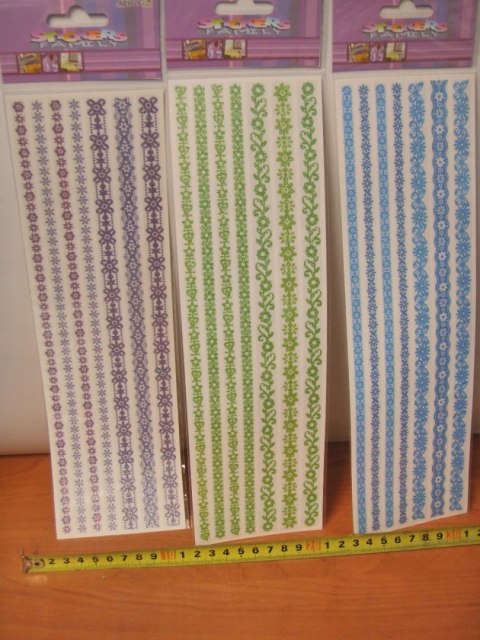 Naklejki pasek szlaczek | FG-401