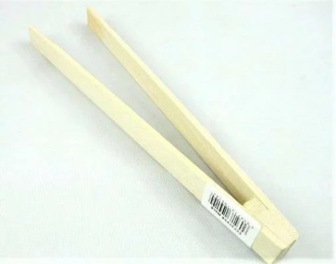 Szczypce małe drewniane eko drew