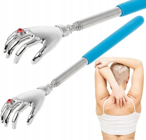 Drapaczka do pleców z pierścionkiem drapak masażer łapka teleskopowa PID0648