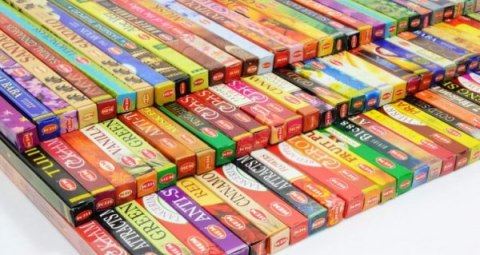 Kadzidło zapachowe 5 opak po 8szt EUKALIPTUS