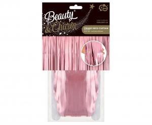 Kurtyna dekoracyjna "różowa" 100 x 200 cm