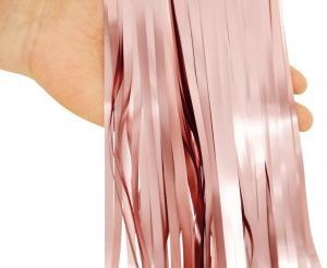 Kurtyna dekoracyjna "różowo-złota" 100 x 200 cm