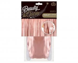 Kurtyna dekoracyjna "różowo-złota" 100 x 200 cm