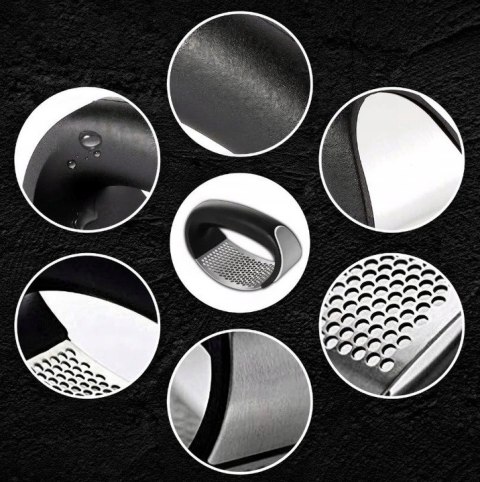 Wyciskacz do czosnku praska siekacz wyciskarka ręczna stalowa zgniatacz PID1536