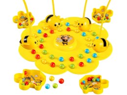Zręcznościowa gra rodzinna magnetyczna pszczółki złap kuleczki GR0771