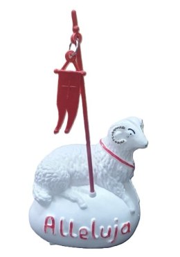 Baranek plastikowy ALLELUJA