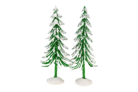 Choinki z tworzywa na plastikowej podstawce rozm. 16,5cm op. 2szt. CHP-17