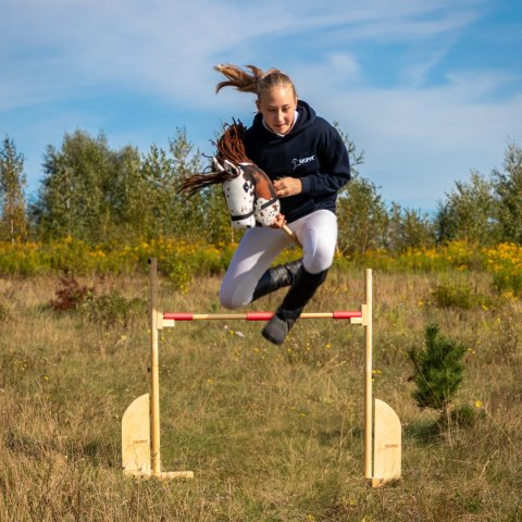 Drewniana przeszkoda do skakania Hobby Horse Skippi