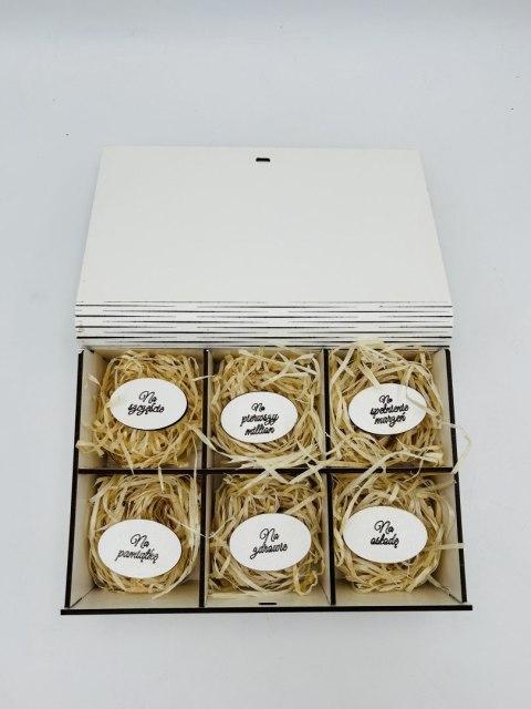 Kasetka duża dzielona kolor ELEGANT PAN- z okazji 40-tych urodzin 3307-EPN40