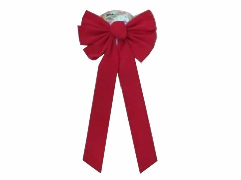 Kokarda dekoracyjna czerwona BOŻE NARODZENIE