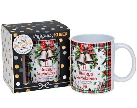 Kubek świąteczny Boże Narodzenie Dzwonki | 3309BN6