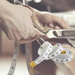 Metr centymetr krawiecki dwustronny miara krawiecka 150cm V2 PID0699