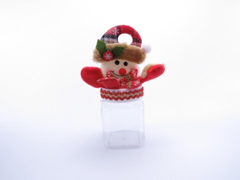 Pojemnik na słodycze cukierki z maskotką wys. 15cm | 488832