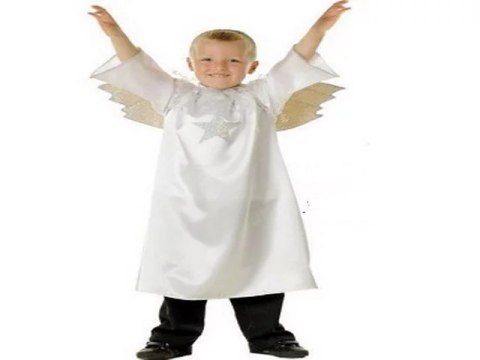 Strój aniołka dla chłopca rozm S / 3-4lata