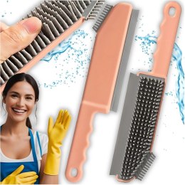 Szczotka 14cm silikonowa ze ściągaczką do wody uniwersalna myjka ściągaczka 2w1