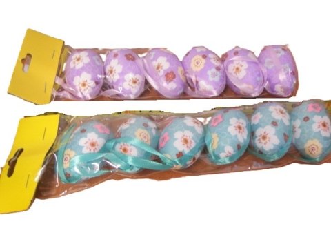 Jajka materiał 6szt 432583