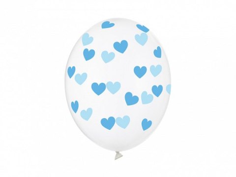 Balony 50szt. SERDUSZKA CRYSTAL | SB14C-228